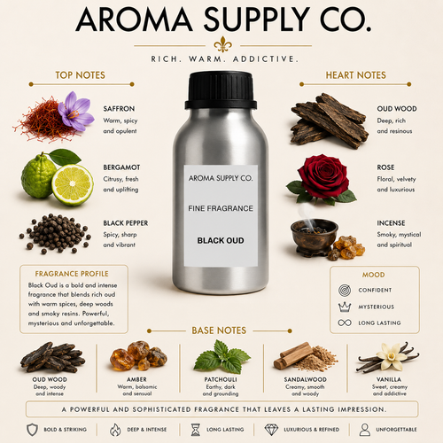 Black Oud – Fine Fragrance Oil — fragrance notes pyramid